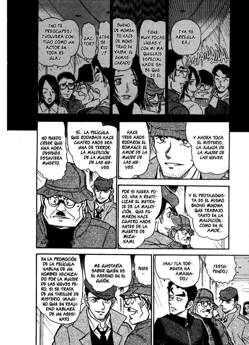 Detective Conan Capitulo 519: La aguja de la Mujer de las Nieves página 9