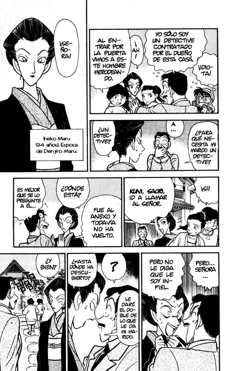Detective Conan Capitulo 52: Los tres visitantes página 10