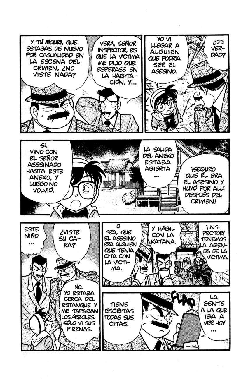 Detective Conan Capitulo 52: Los tres visitantes página 14