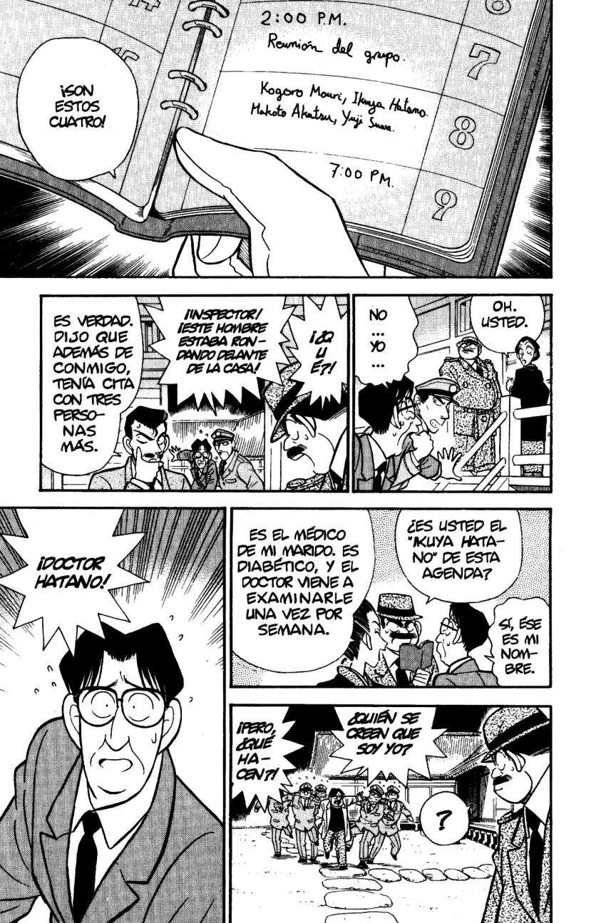 Detective Conan Capitulo 52: Los tres visitantes página 15