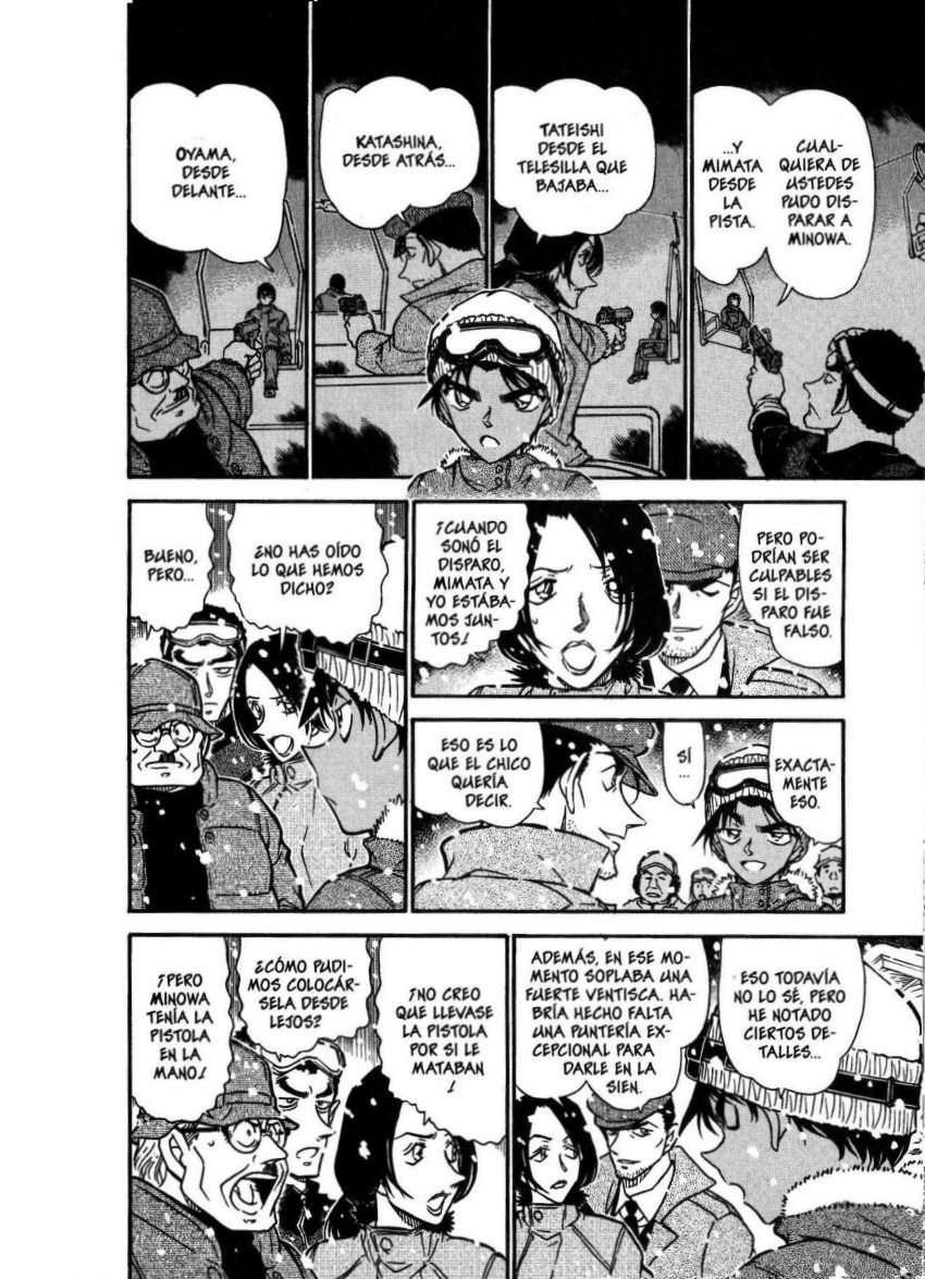 Detective Conan Capitulo 520: El misterio del telesilla página 11