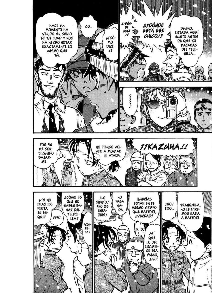Detective Conan Capitulo 520: El misterio del telesilla página 13