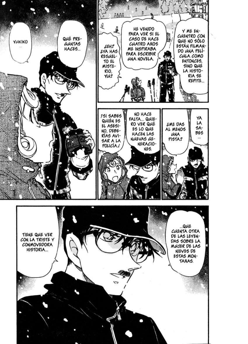 Detective Conan Capitulo 520: El misterio del telesilla página 16
