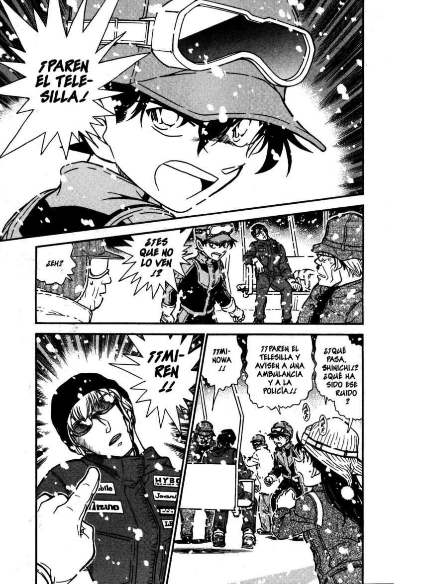Detective Conan Capitulo 520: El misterio del telesilla página 2