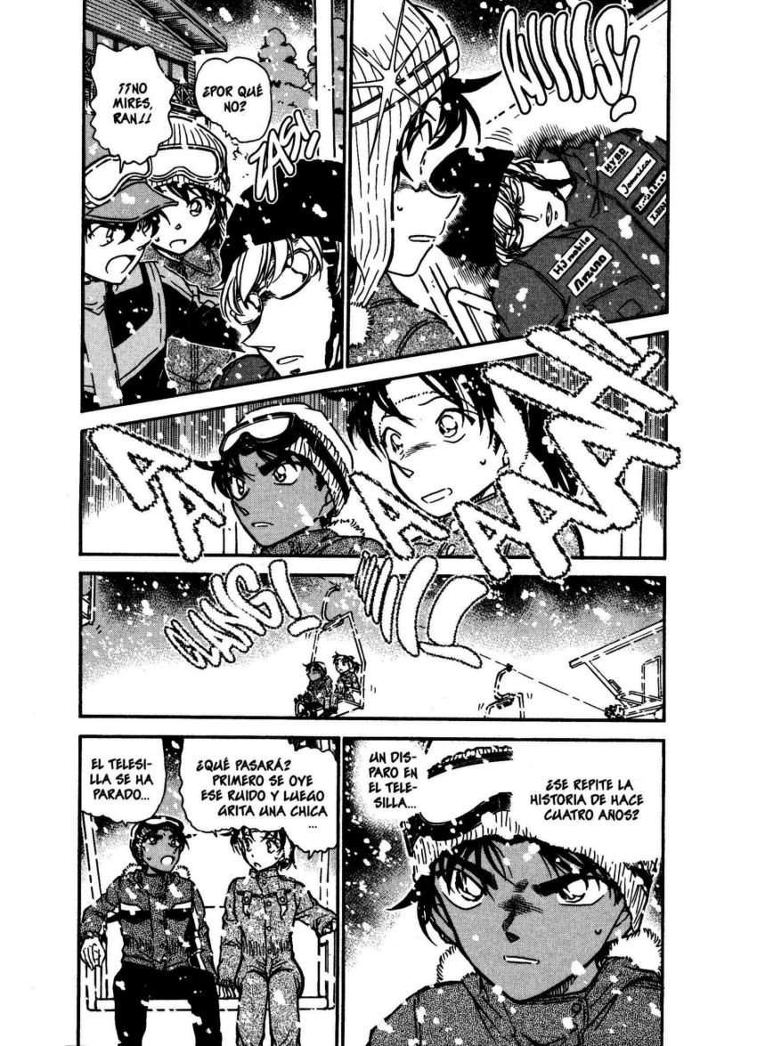 Detective Conan Capitulo 520: El misterio del telesilla página 3