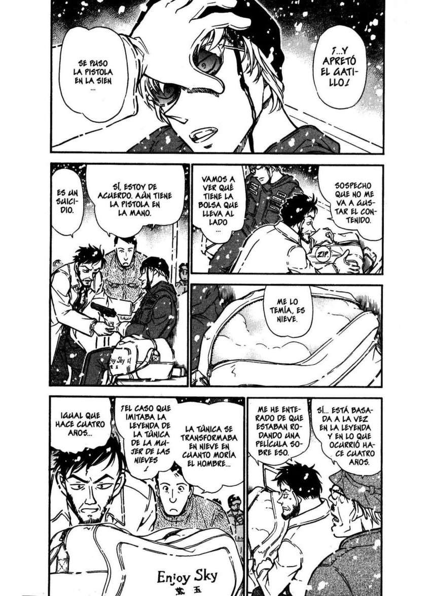 Detective Conan Capitulo 520: El misterio del telesilla página 5