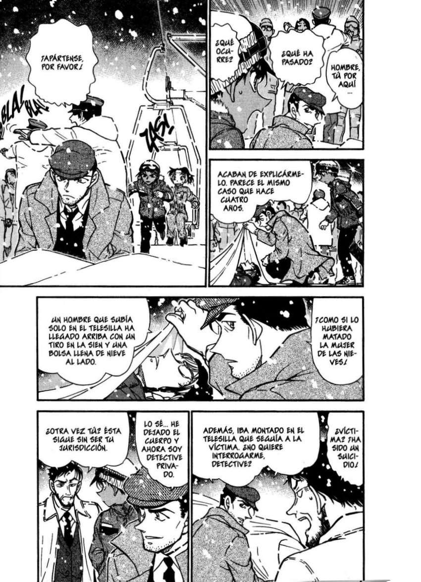Detective Conan Capitulo 520: El misterio del telesilla página 8