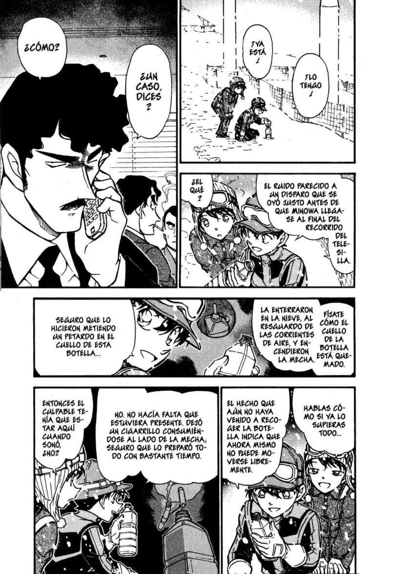 Detective Conan Capitulo 521: La leyenda de la túnica de plata página 12