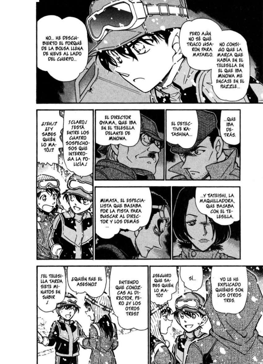 Detective Conan Capitulo 521: La leyenda de la túnica de plata página 13