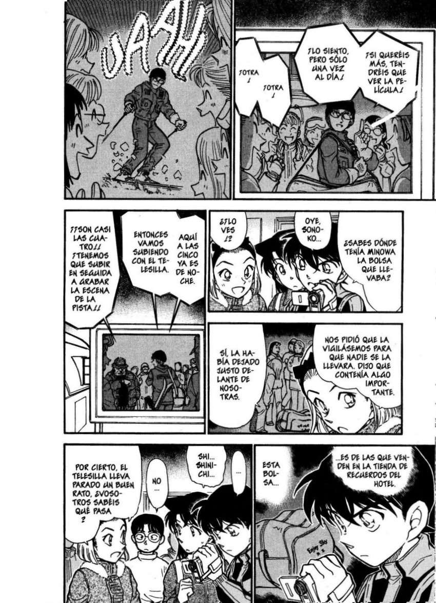 Detective Conan Capitulo 521: La leyenda de la túnica de plata página 9