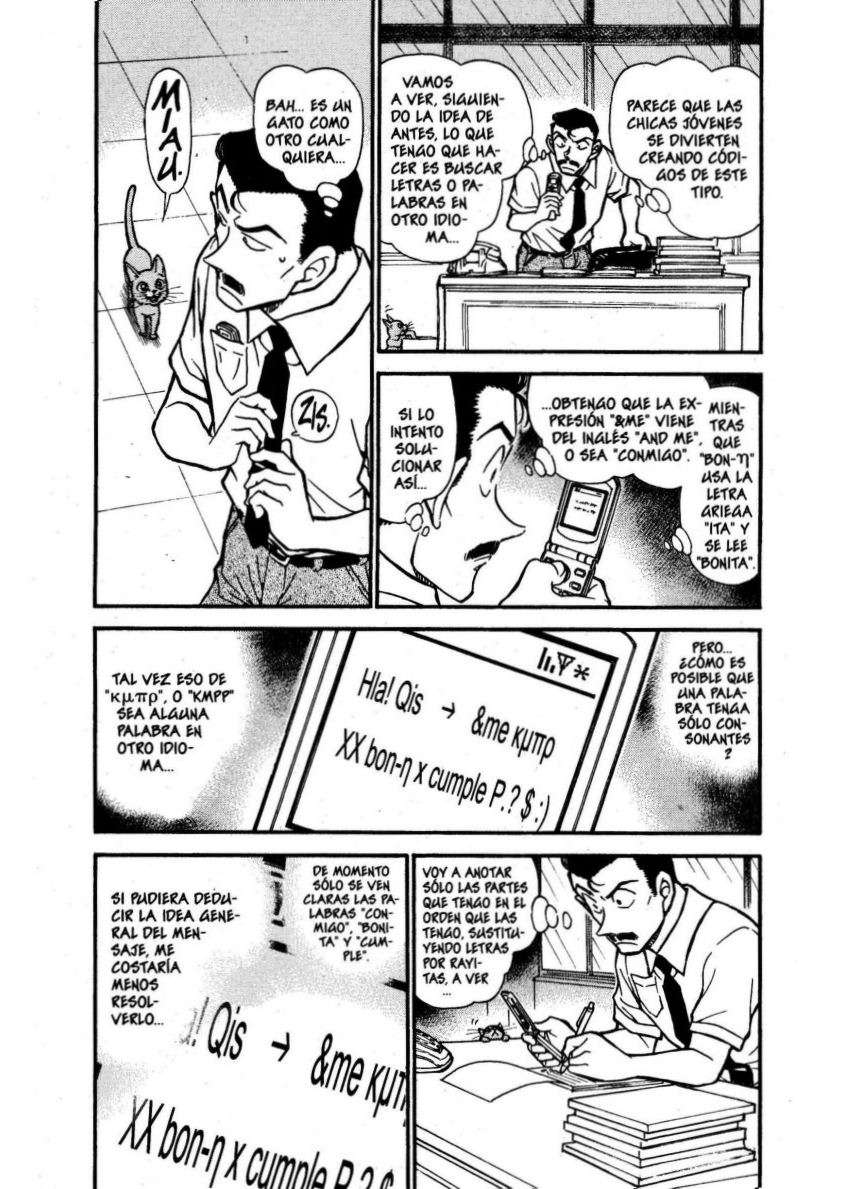 Detective Conan Capitulo 529: Goro es Goro página 3