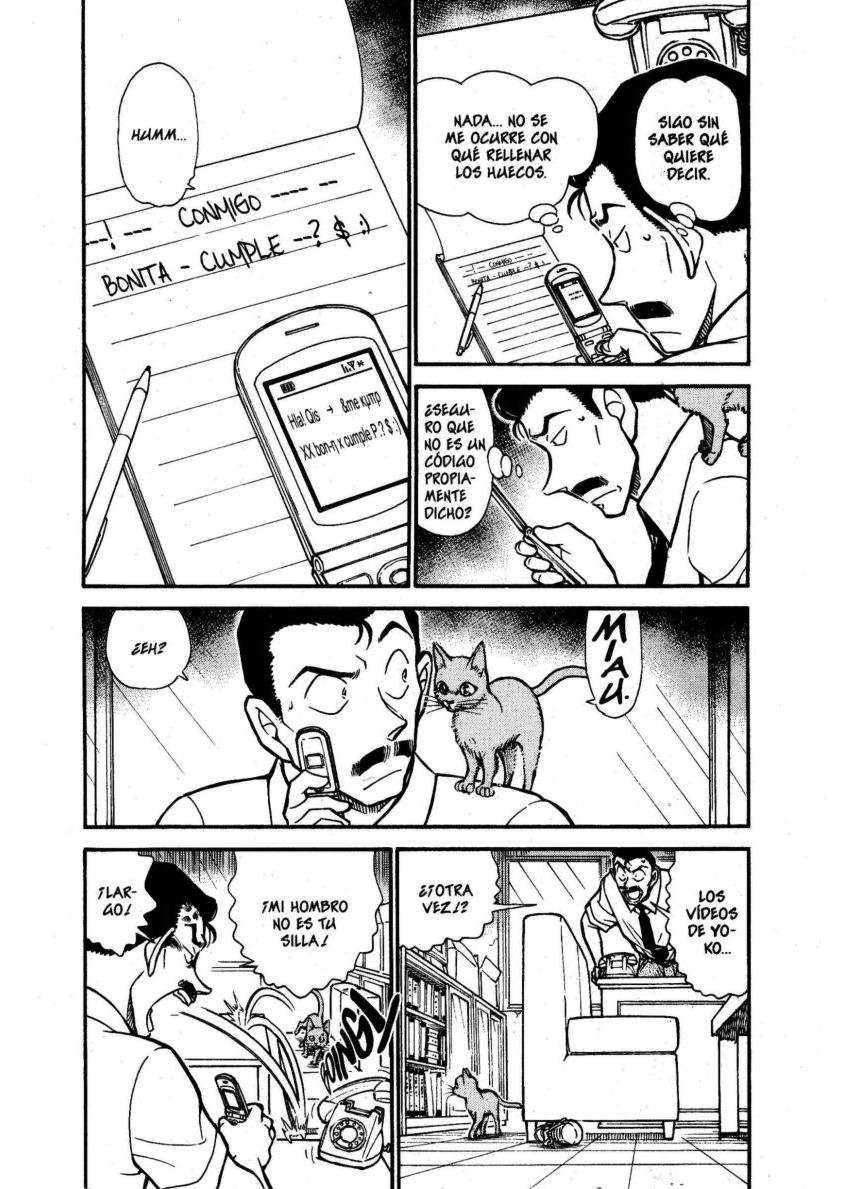 Detective Conan Capitulo 529: Goro es Goro página 4
