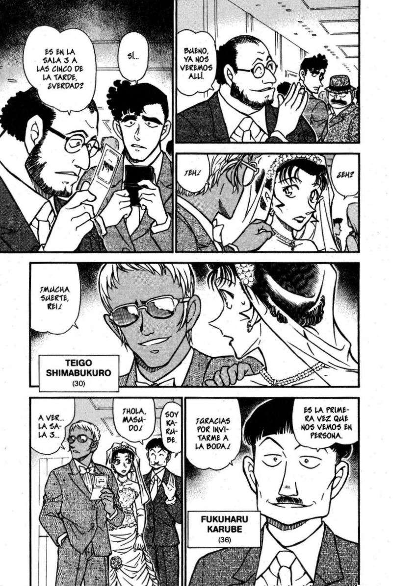 Detective Conan Capitulo 535: Pánico en el pabellón de bodas página 10