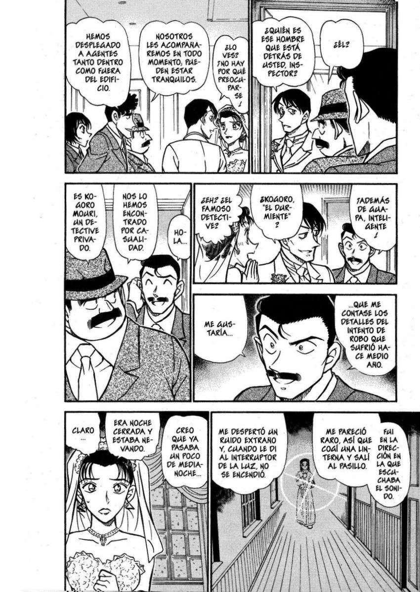 Detective Conan Capitulo 535: Pánico en el pabellón de bodas página 13