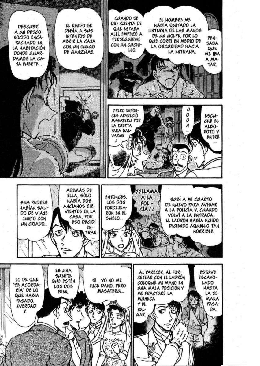 Detective Conan Capitulo 535: Pánico en el pabellón de bodas página 14