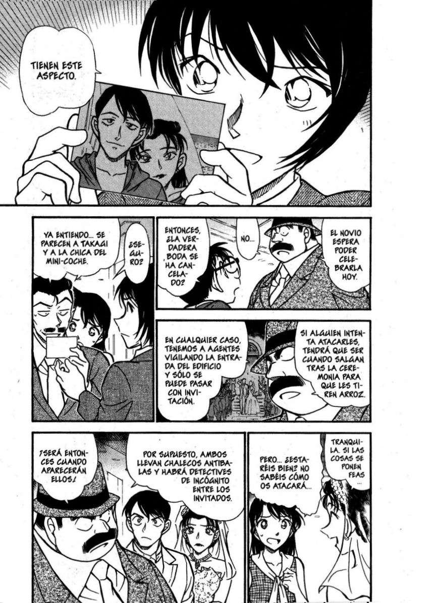 Detective Conan Capitulo 535: Pánico en el pabellón de bodas página 8