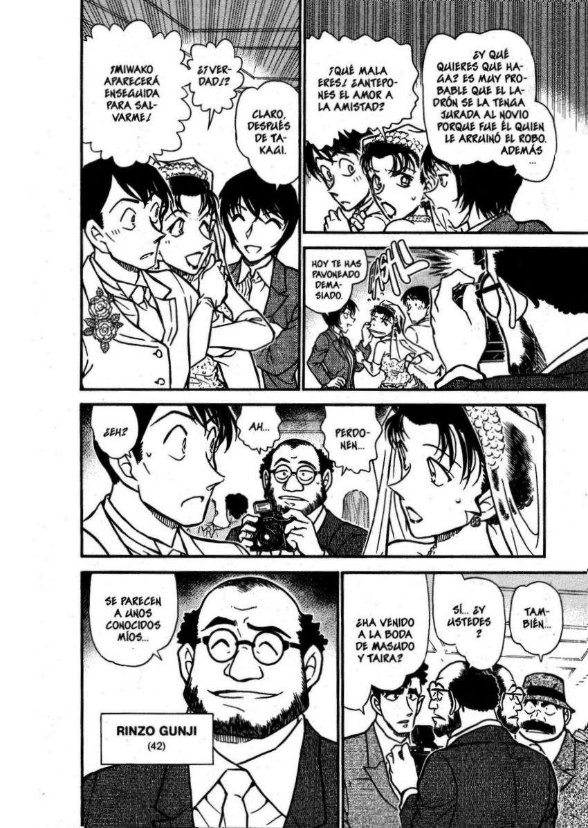 Detective Conan Capitulo 535: Pánico en el pabellón de bodas página 9