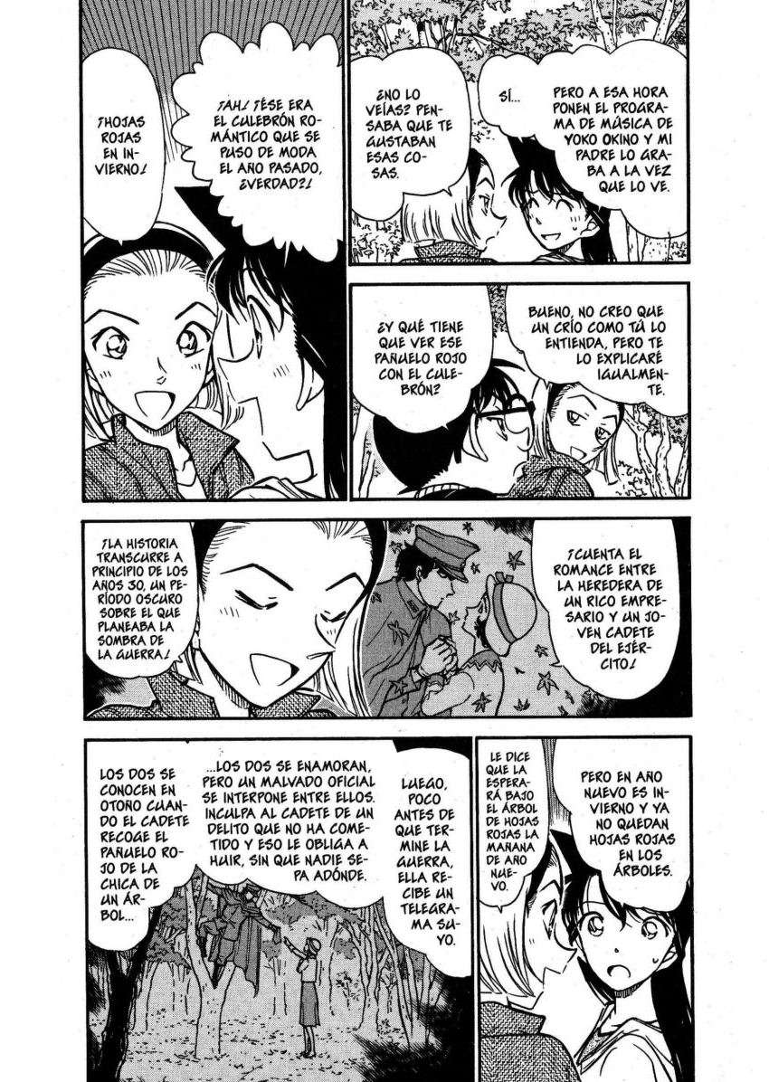 Detective Conan Capitulo 541: El pañuelo rojo de Sonoko página 4
