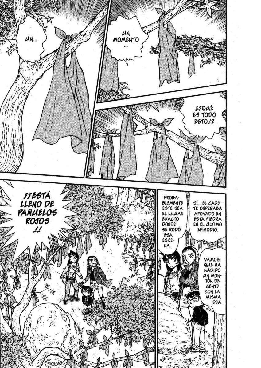 Detective Conan Capitulo 541: El pañuelo rojo de Sonoko página 6
