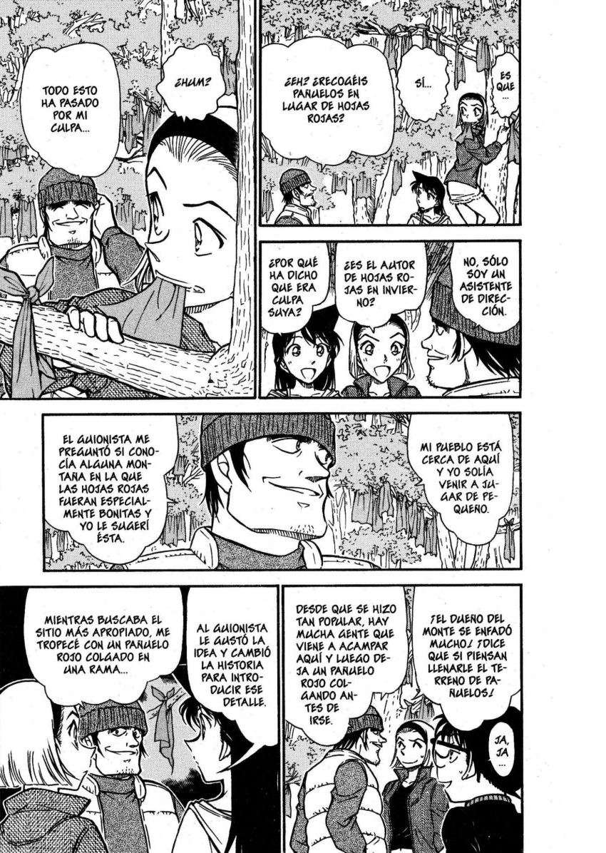 Detective Conan Capitulo 541: El pañuelo rojo de Sonoko página 8