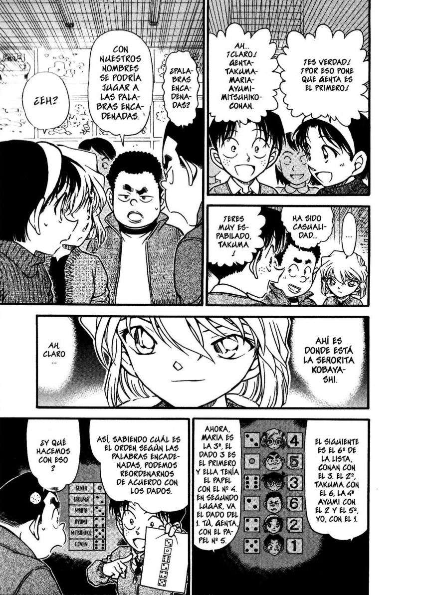 Detective Conan Capitulo 549: La estrategia de 1ºB página 10
