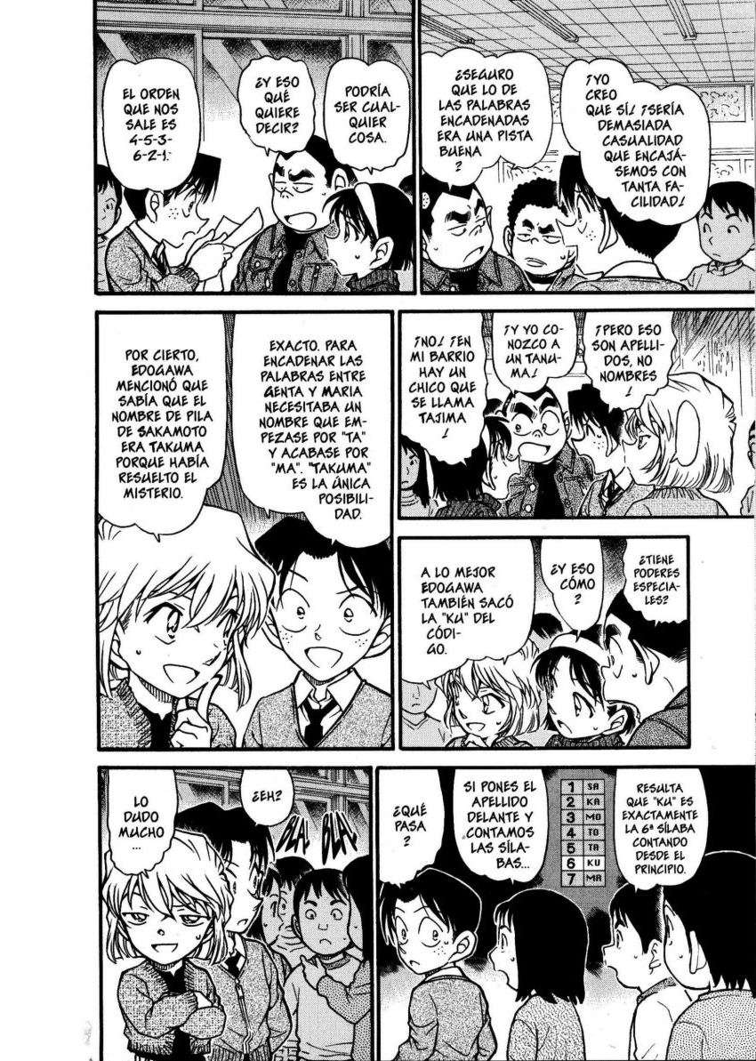 Detective Conan Capitulo 549: La estrategia de 1ºB página 11