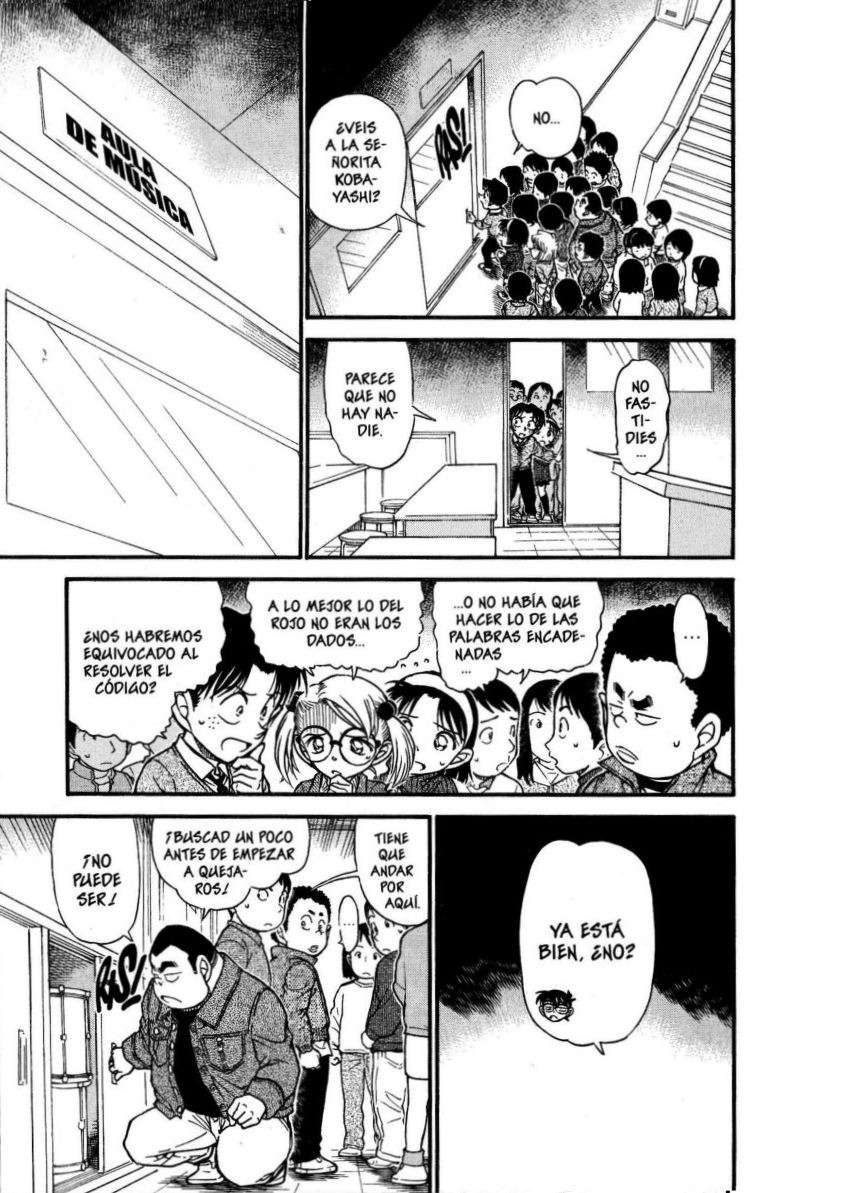 Detective Conan Capitulo 549: La estrategia de 1ºB página 14