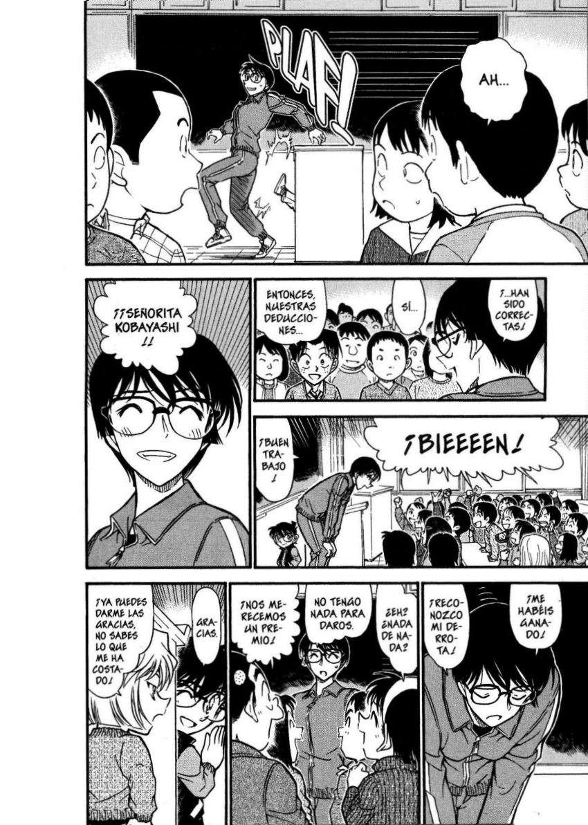 Detective Conan Capitulo 549: La estrategia de 1ºB página 15