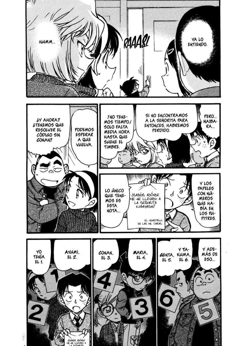 Detective Conan Capitulo 549: La estrategia de 1ºB página 3
