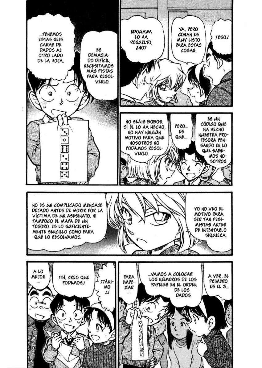 Detective Conan Capitulo 549: La estrategia de 1ºB página 4