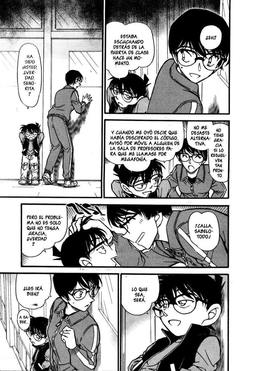 Detective Conan Capitulo 549: La estrategia de 1ºB página 8