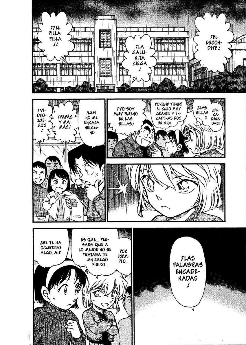 Detective Conan Capitulo 549: La estrategia de 1ºB página 9