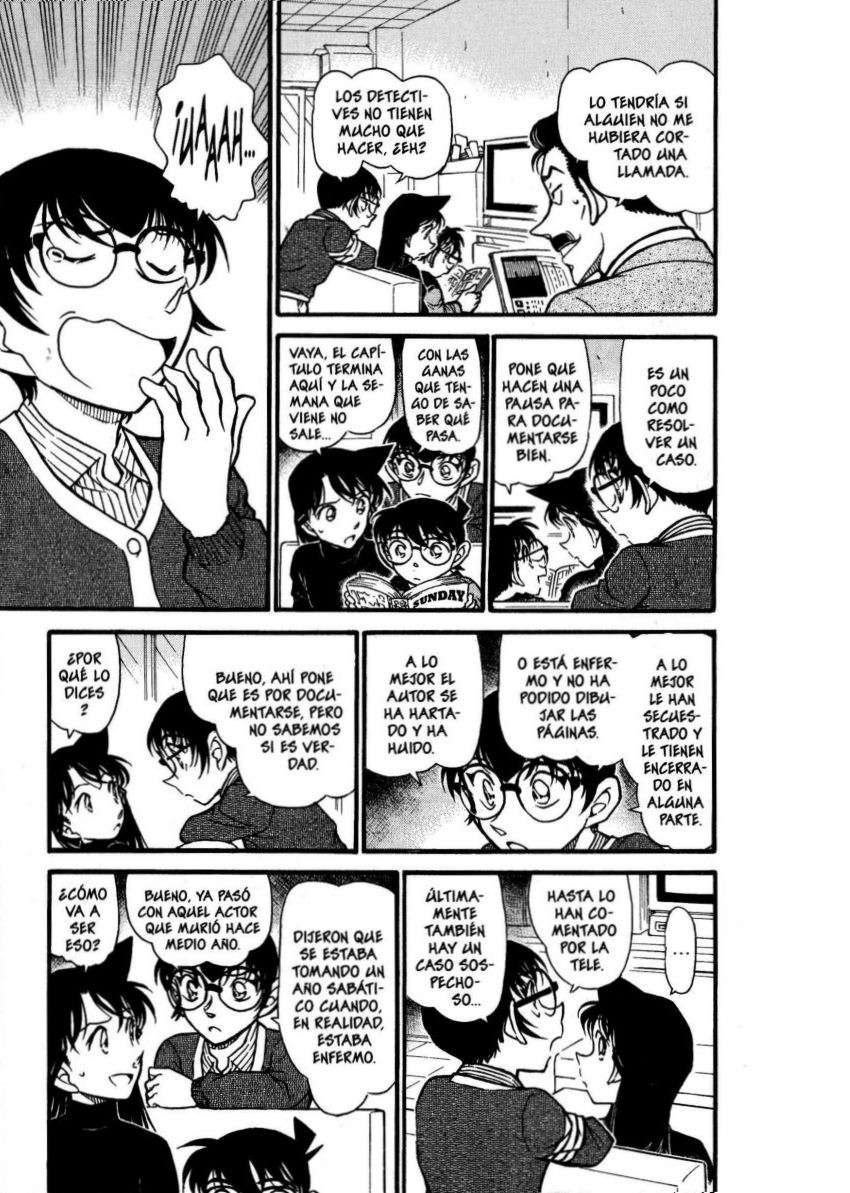 Detective Conan Capitulo 550: Un único testigo página 8