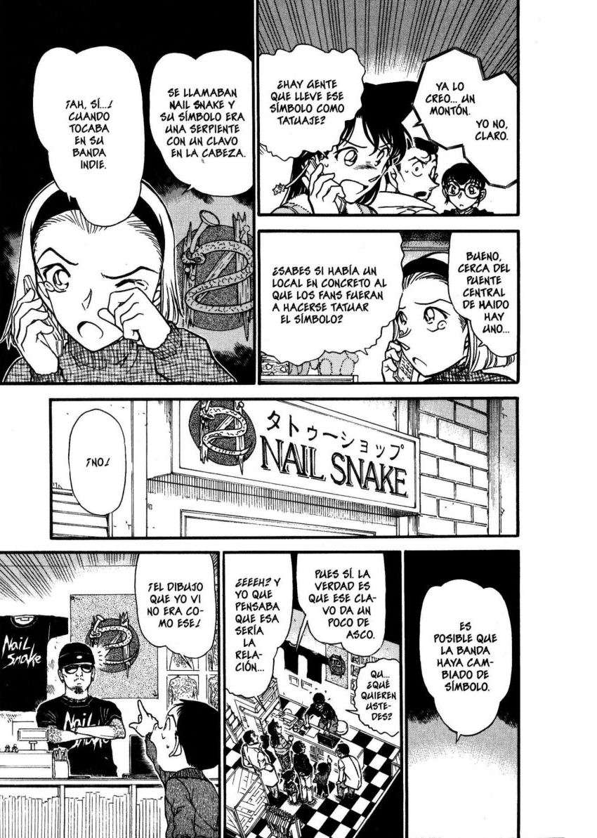 Detective Conan Capitulo 551: Clavos y serpientes página 10