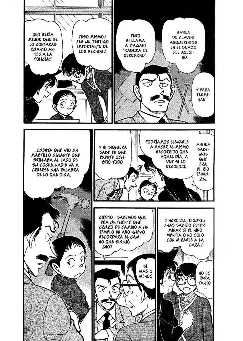 Detective Conan Capitulo 551: Clavos y serpientes página 3