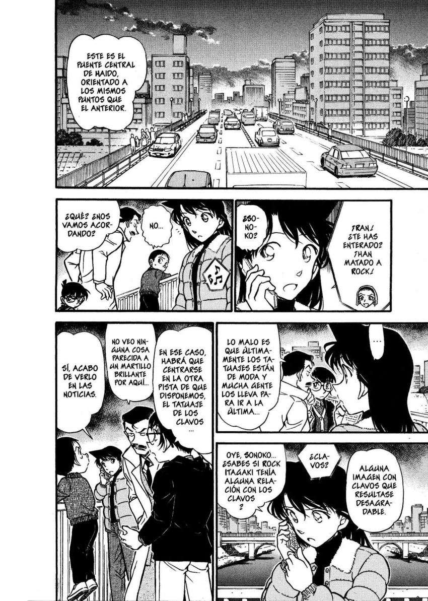 Detective Conan Capitulo 551: Clavos y serpientes página 9