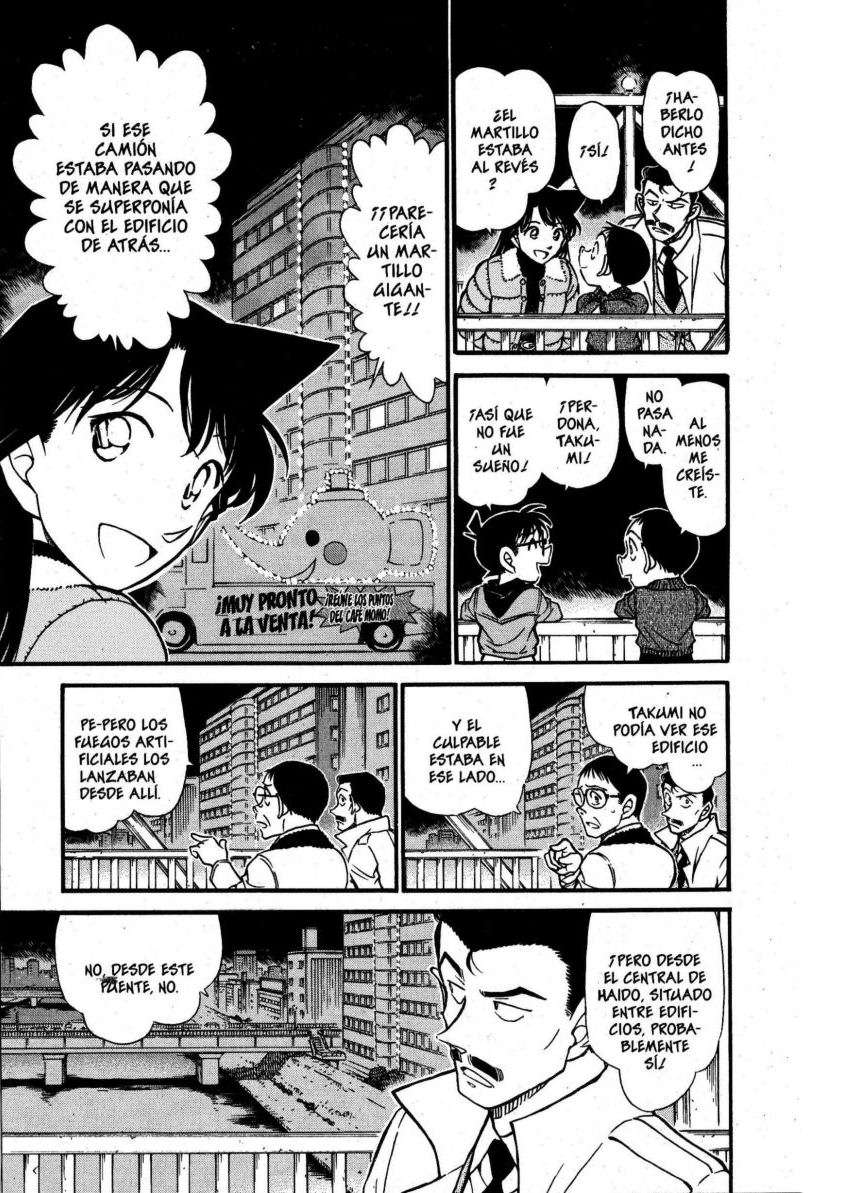 Detective Conan Capitulo 552: El verdadero martillo página 10