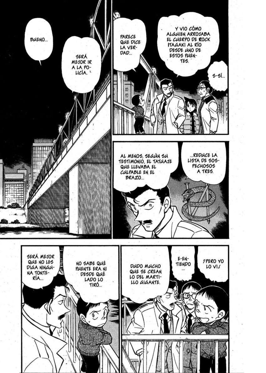 Detective Conan Capitulo 552: El verdadero martillo página 2
