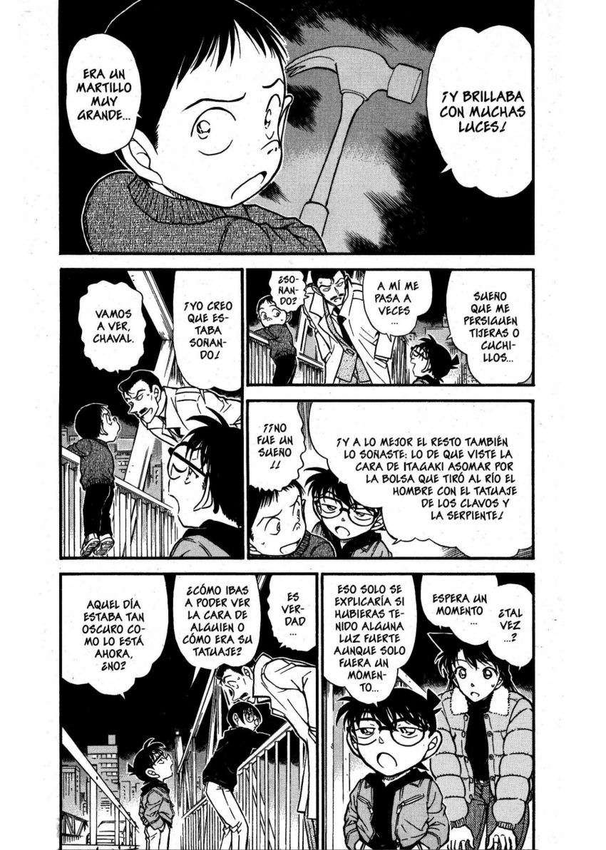 Detective Conan Capitulo 552: El verdadero martillo página 3