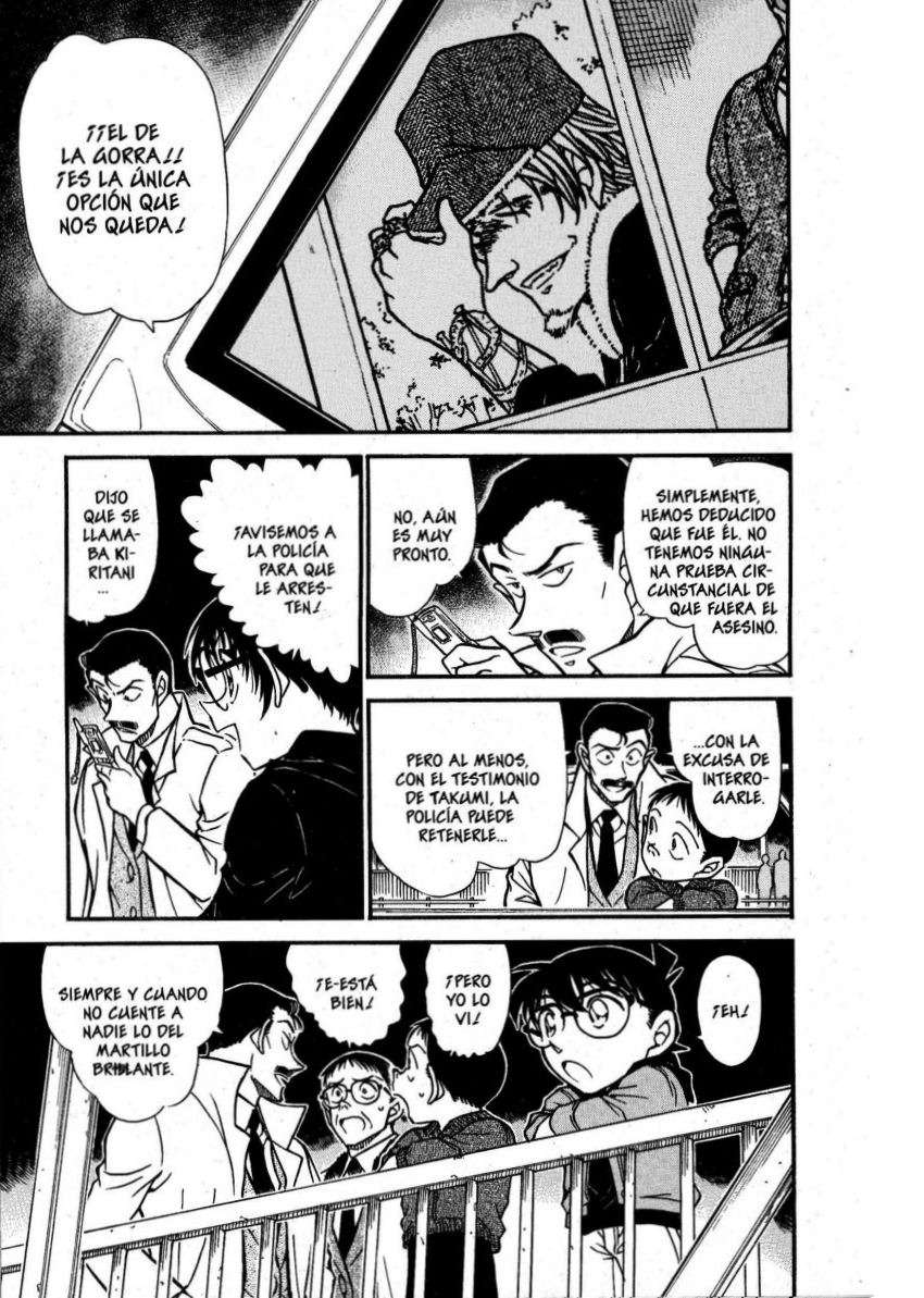 Detective Conan Capitulo 552: El verdadero martillo página 8