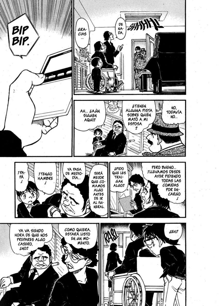 Detective Conan Capitulo 554: El menú de la cena página 14