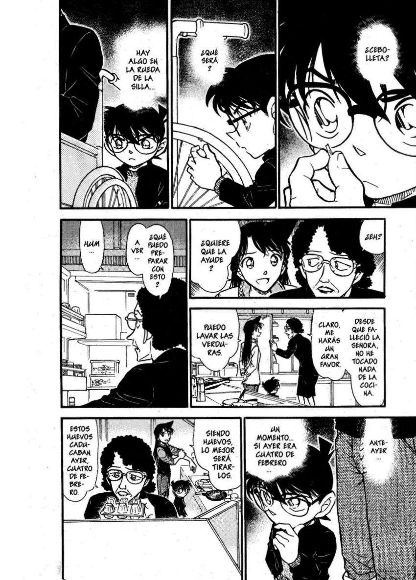 Detective Conan Capitulo 554: El menú de la cena página 15