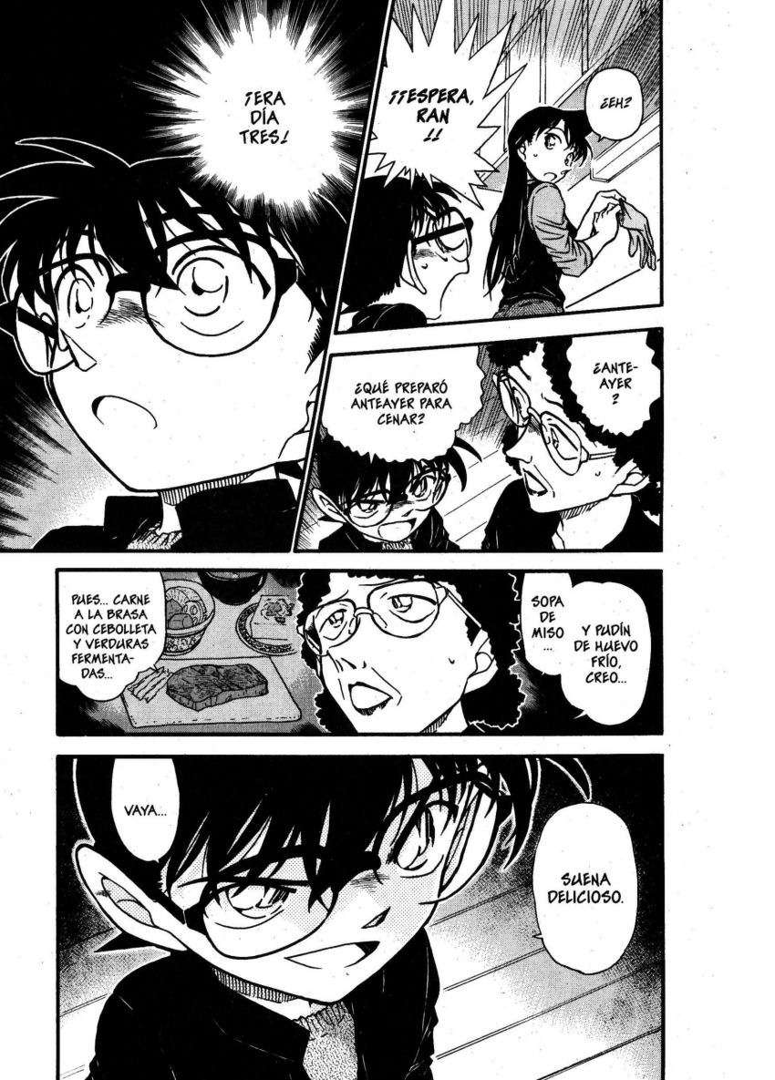 Detective Conan Capitulo 554: El menú de la cena página 16
