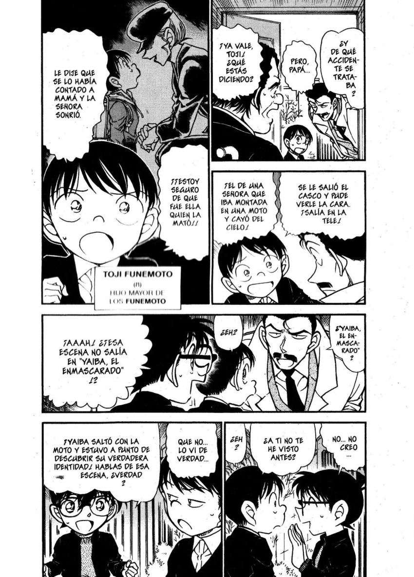 Detective Conan Capitulo 554: El menú de la cena página 4