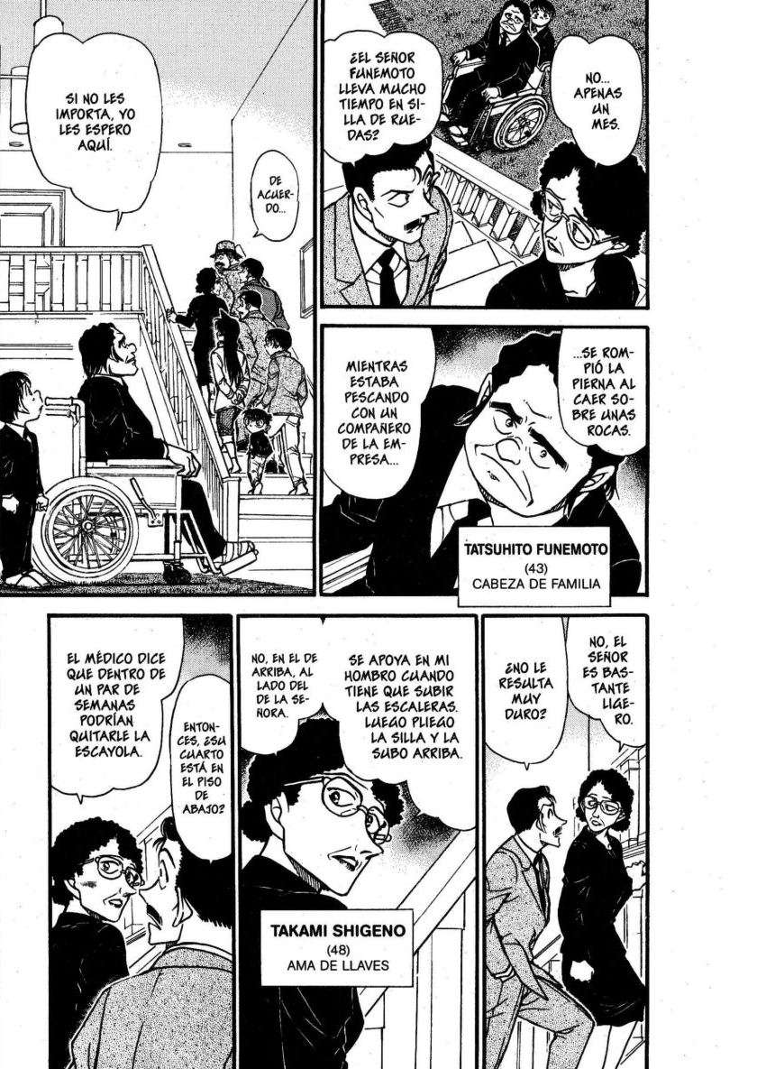 Detective Conan Capitulo 554: El menú de la cena página 6