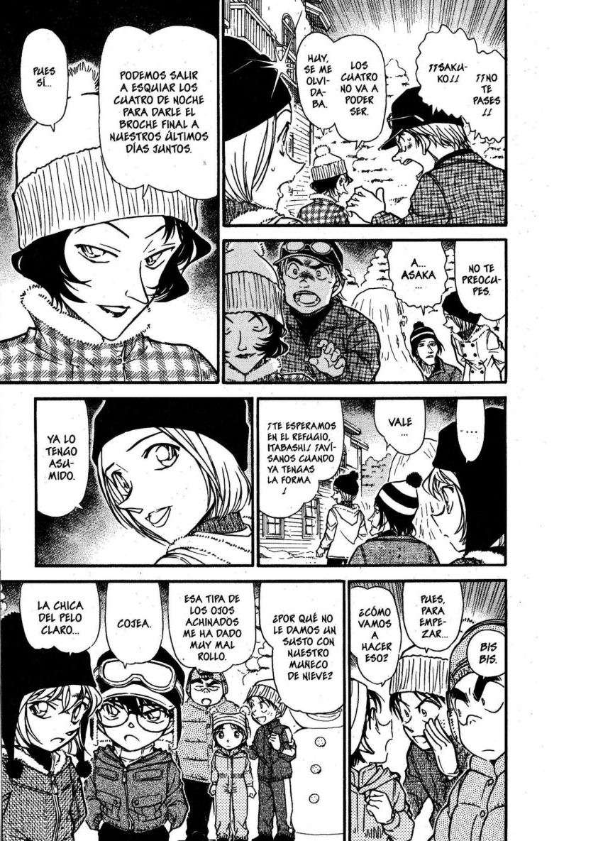 Detective Conan Capitulo 556: Detective muñeco de nieve página 10