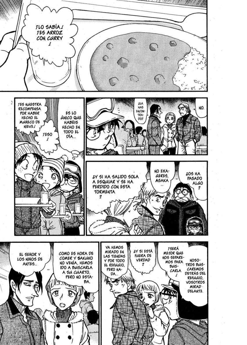 Detective Conan Capitulo 556: Detective muñeco de nieve página 12