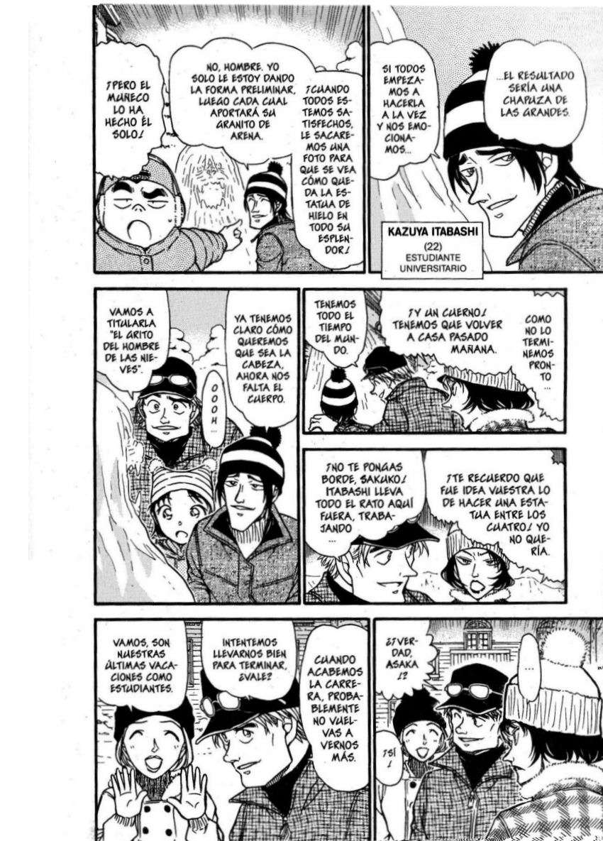 Detective Conan Capitulo 556: Detective muñeco de nieve página 9