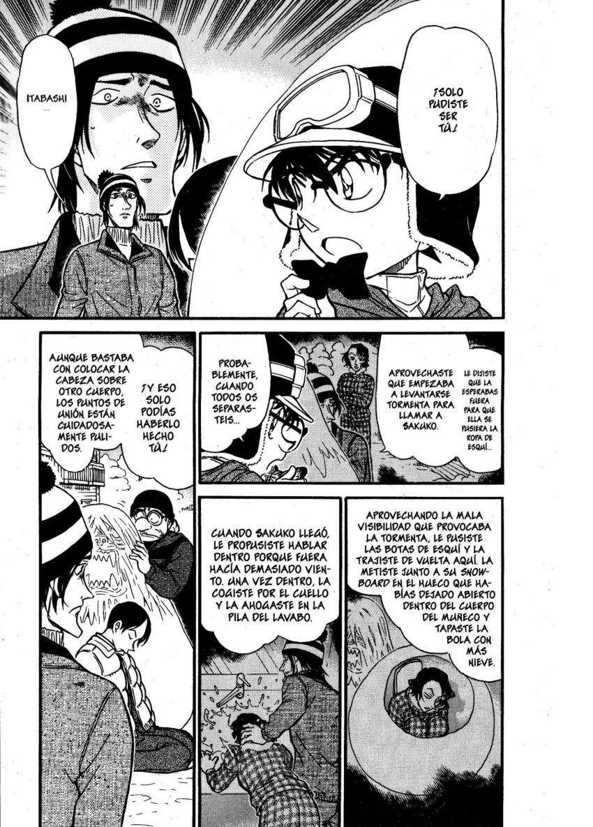 Detective Conan Capitulo 558: Tragedia en la montaña nevada página 12