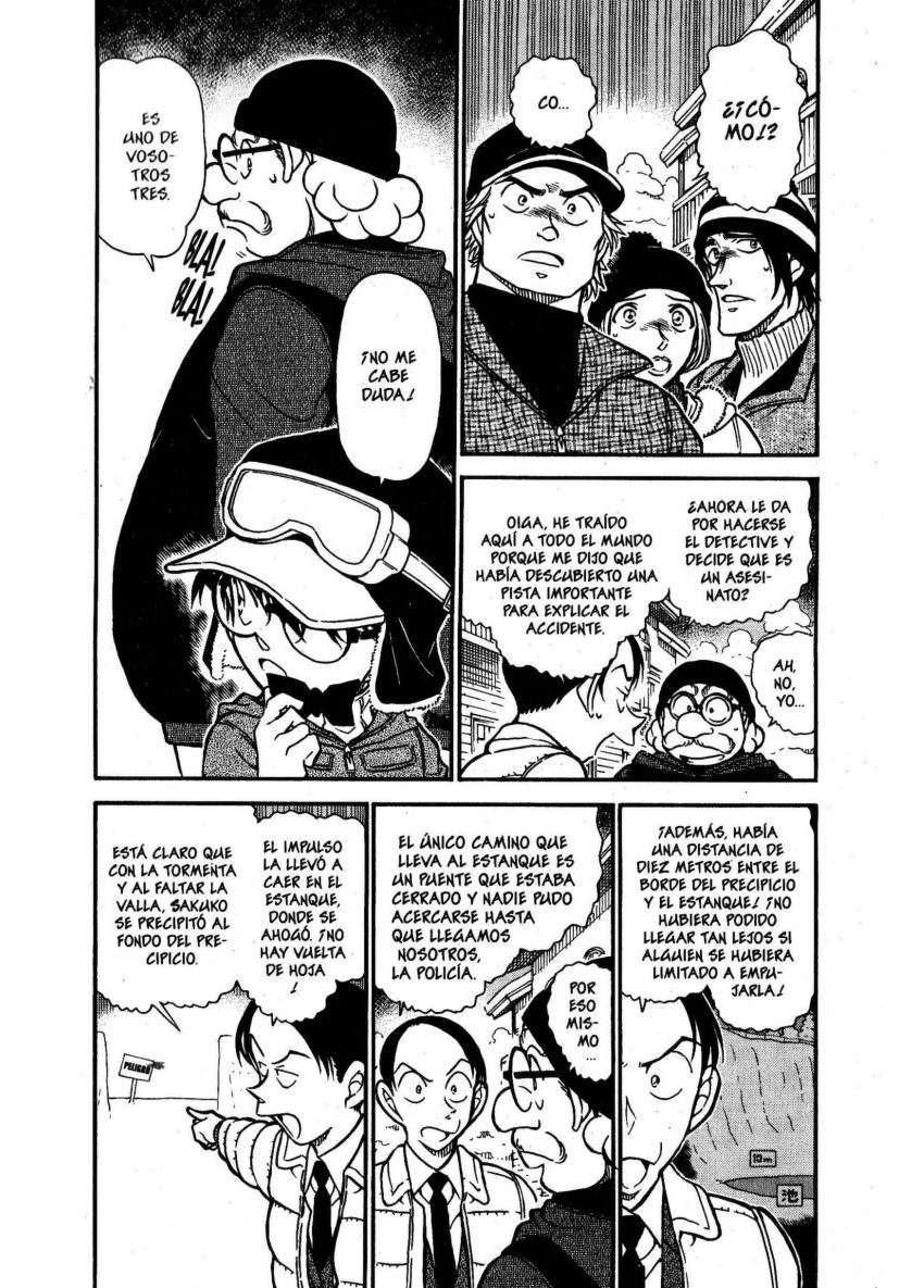Detective Conan Capitulo 558: Tragedia en la montaña nevada página 4